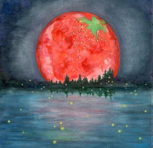 Full Strawberry Moon