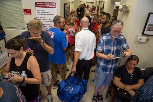 Orlando Blood Bank Donors Mass Shooting