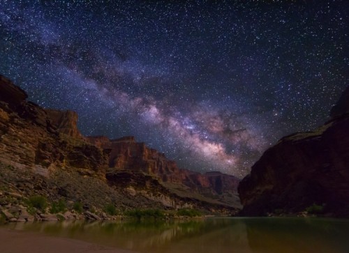New Moon Grand Canyon Milky Way