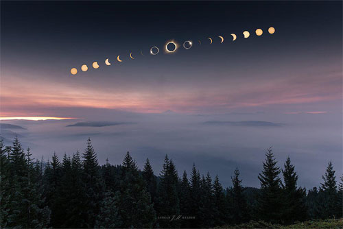 Solar Eclipse 8.21.17 Phases Jasman Mander Oregon