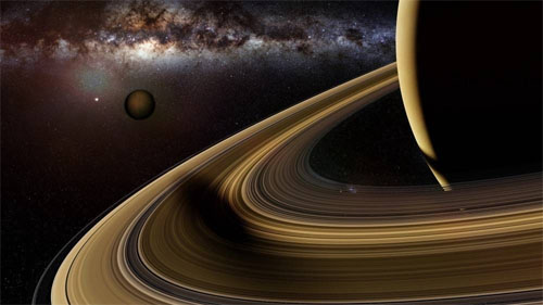 Capricorn 2019-20 Planet Saturn Magnificent Rings, Moon & Milky Way!