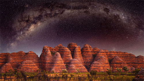 Aquarius 2020 New Moon Milky Way Bungle Bungles Australia