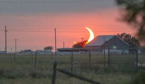June 10 2021 Solar Eclipse Sunrise NE States Eastern Time Meteorologist Joe Rao