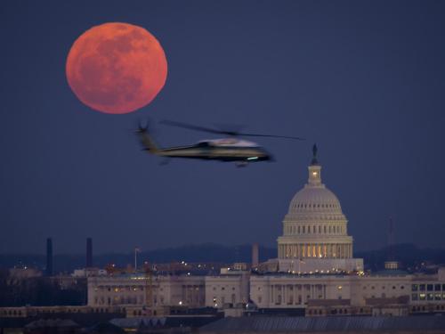 Taurus-Scorpio Lunar Eclipse Capitol Marine Helicopter NASA Bill Ingalls