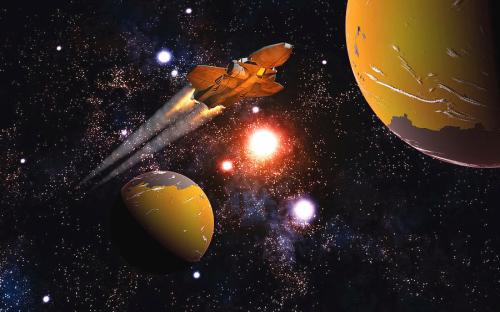 Jupiter sextile Uranus 2022 Spaceship Traveling Mark Stevenson