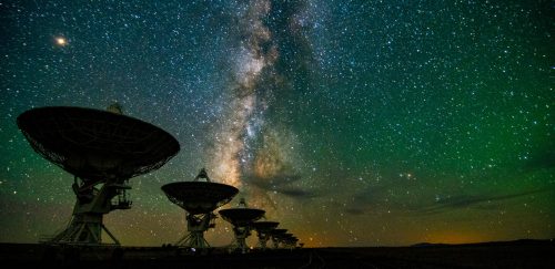 2023 Gemini Galactic New Moon Radio Dishes in New Mexico!